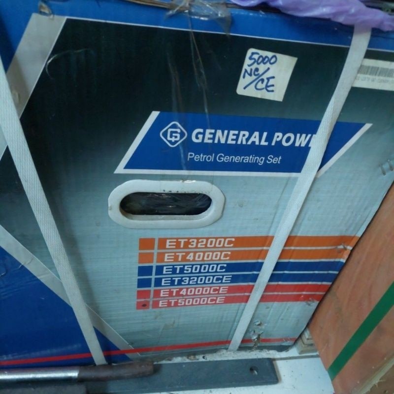 DISKON Genset generator listrik General Power ET5000CE
