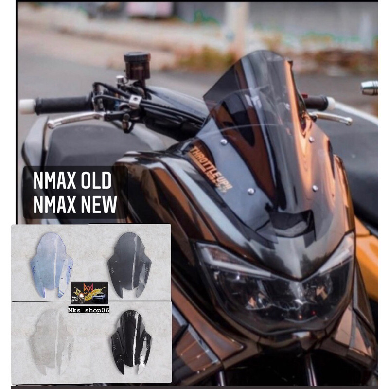Visor Windshield Model TDR Sirip Nmax New 2020-2022/Winsil Nmax Windshield Nmax Old