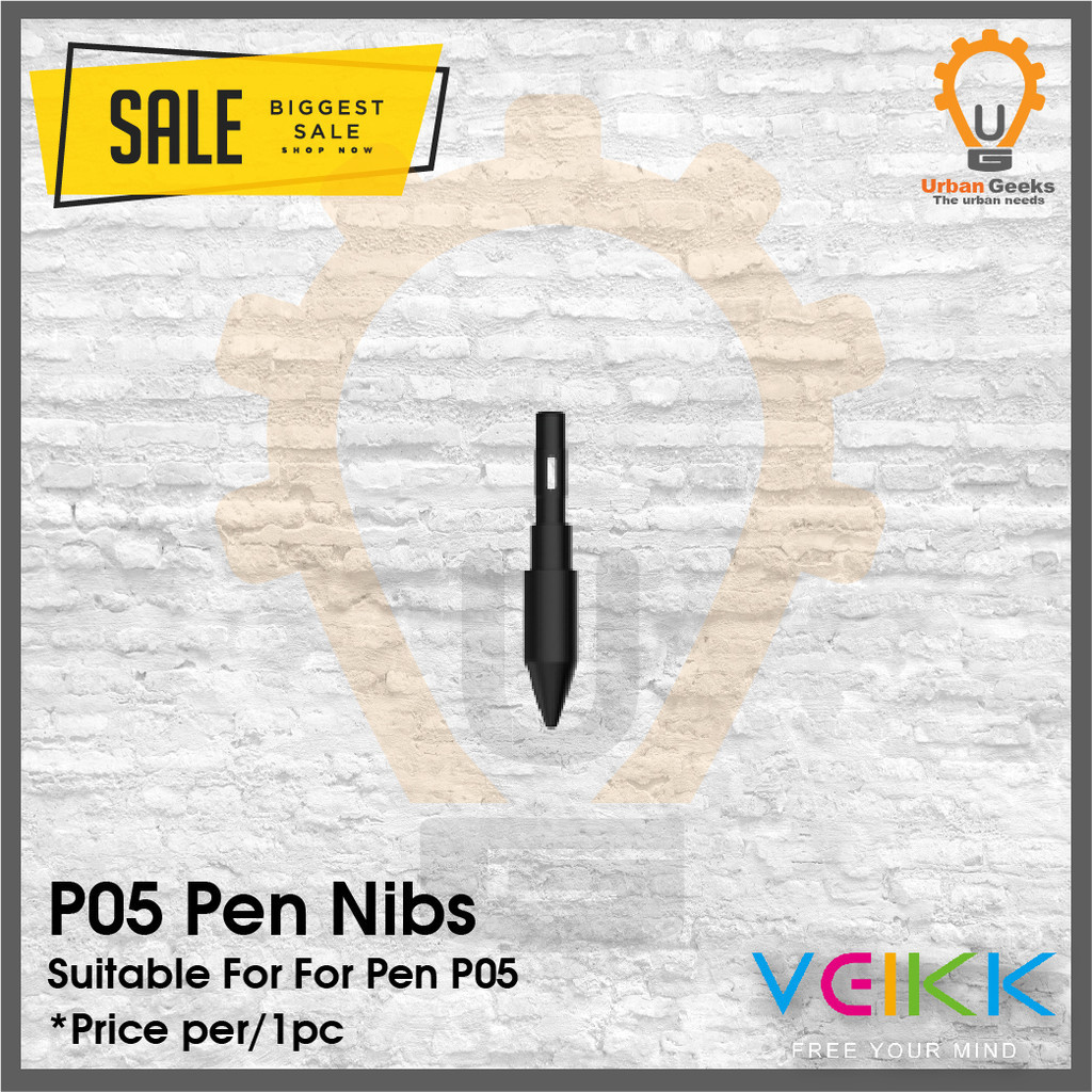 Pen Nibs Veikk P05 VK640 VK1060 Pro Replacement Mata Pena Pengganti Nib/Tip