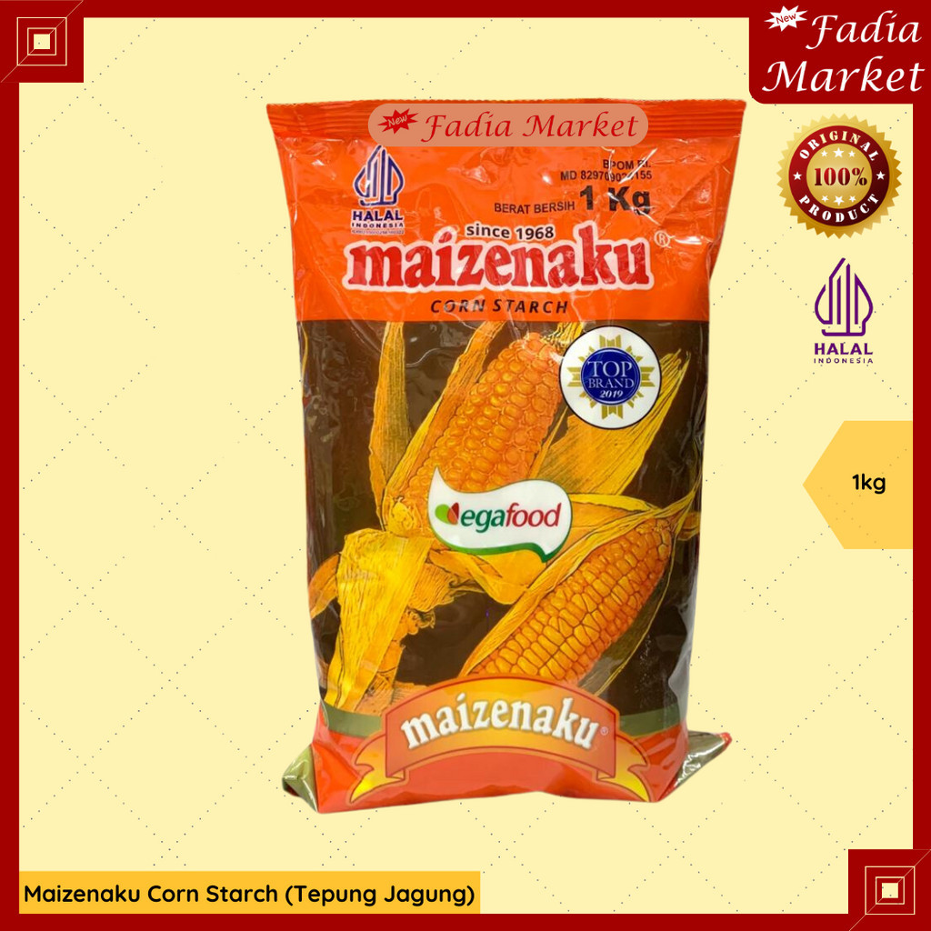 

Maizenaku Corn Starch Tepung Jagung Maizena 1kg