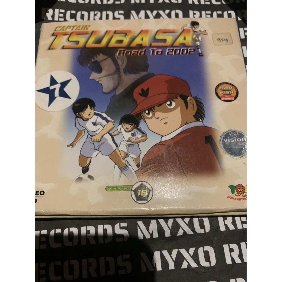 VCD ORIGINAL CAPTAIN TSUBASA ROAD TO 2002 VOLUME 18 INDONESIA