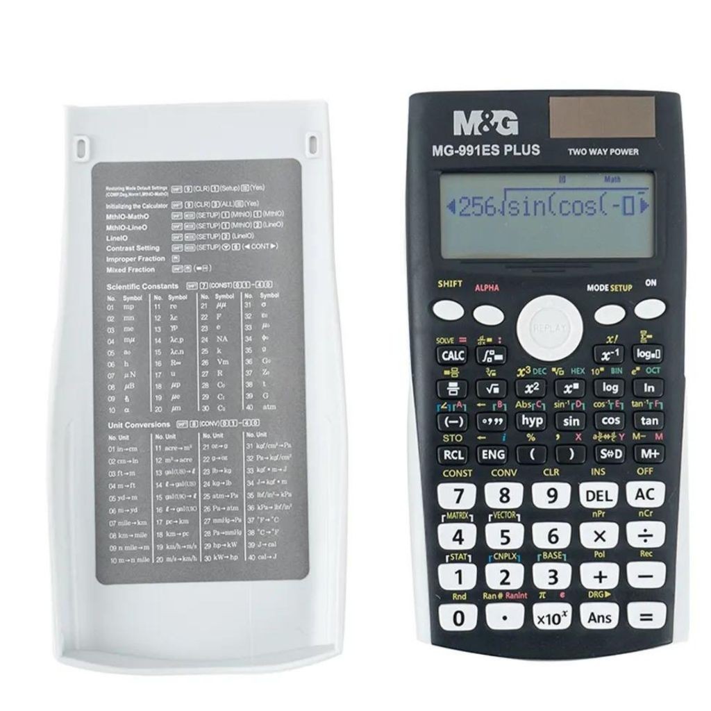 

Kalkulator Scientific M&G MG- 991ES Plus 12 Digit Calculator ADG981D7 Daya Dua Arah Sekolah Kantor (ABQ)