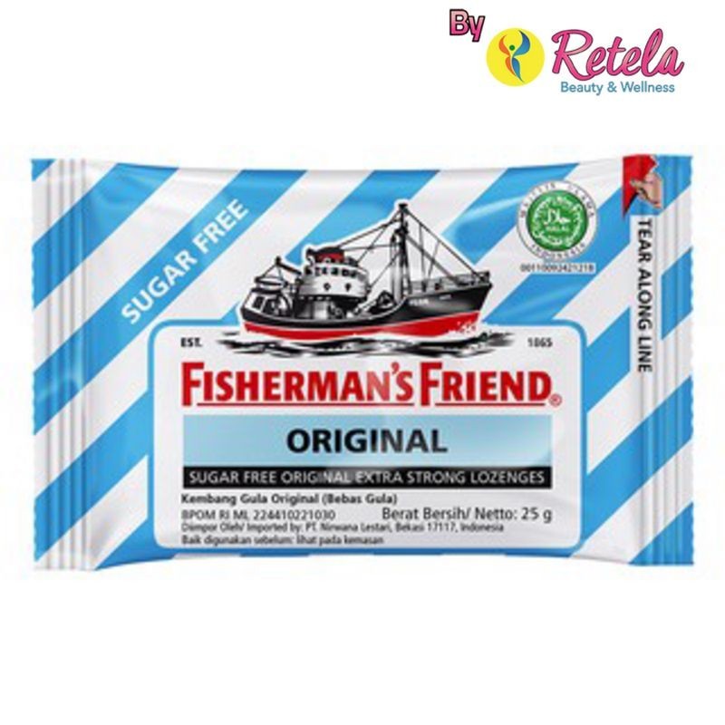 

FISHERMAN`S SF BIRU PUTIH 25GR