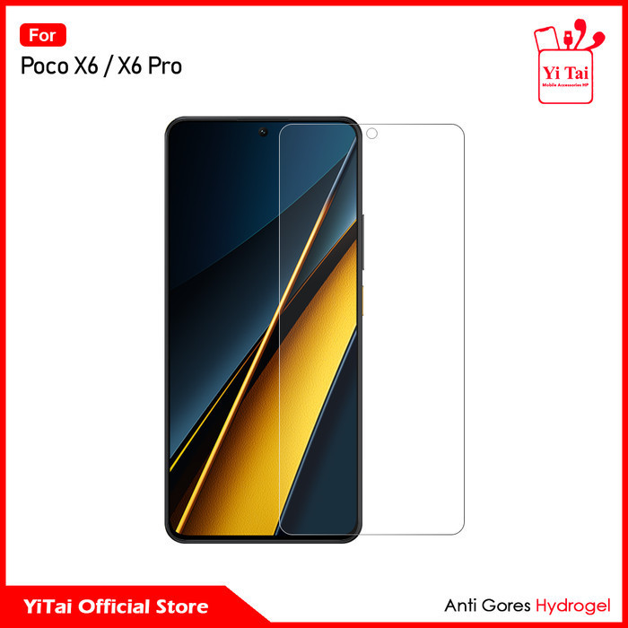 YITAI Anti Gores Hydrogel Xiaomi Poco X6 X6 Pro Yitai Indonesia