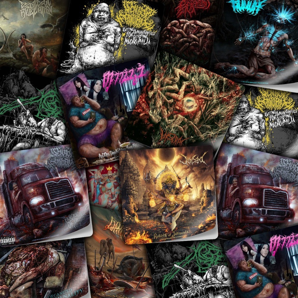 

ORIGINAL METALGEAR BANDS | STICKER