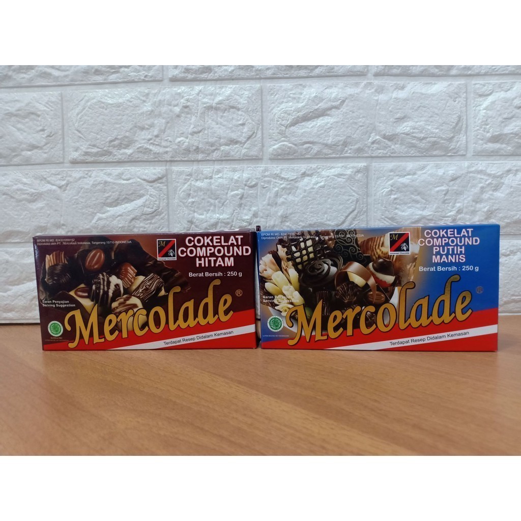 

Mercolade Coklat Compound 250g Coklat Batang I BelanjaBJM