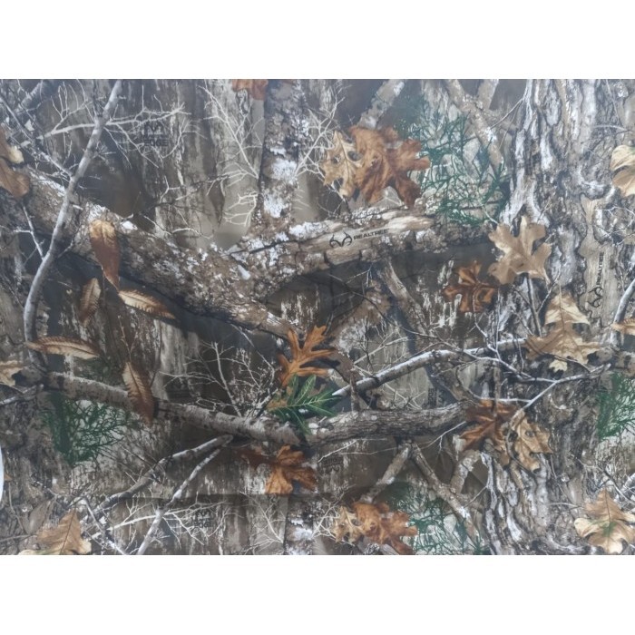 Bahan Camoflauge Realtree Edge / Bahan Asli Impor /  Kain Twill (Motif Realtree Edge)