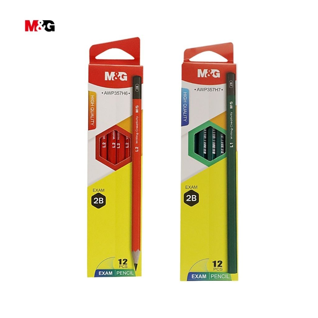 

Pensil 2B GRAPHITE Hexagonal M&G Cocok untuk Ujian Sekolah #AWP357H7 #AWP35756 - Satuan - SHSNP