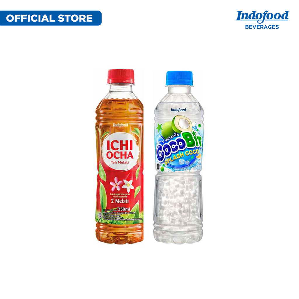 

Ichi Ocha Teh Melati + Fruitamin Cocobit Coco