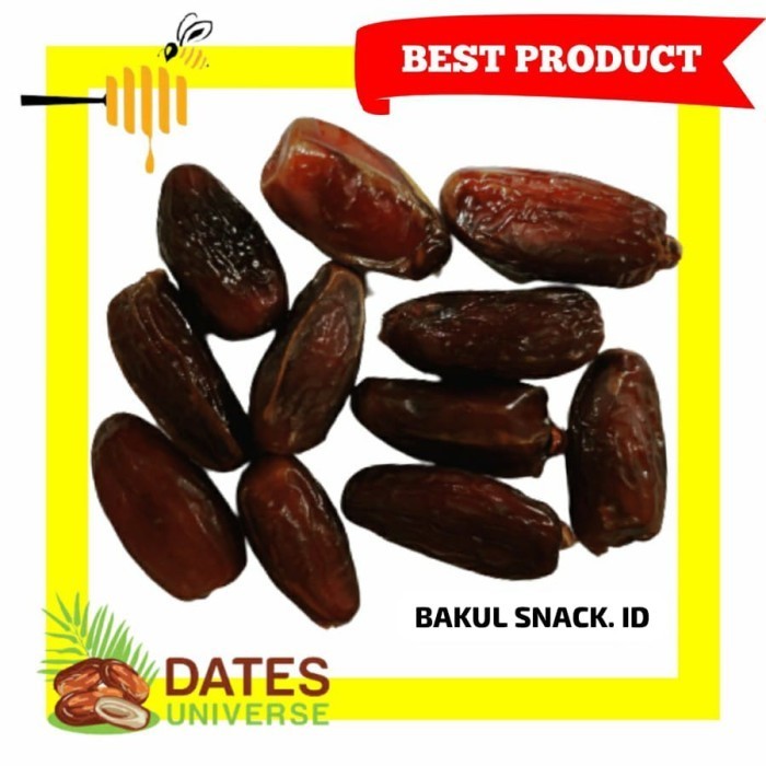 

KURMA MADU PREMIUM NATURAL BAKUL SNACK DATES BUAH KURMA