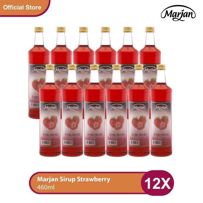 

Marjan Sirup Strawberry 460 ml - Karton isi 12 pcs
