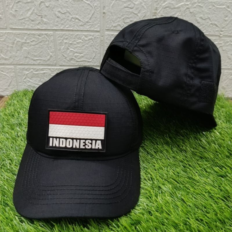 Topi Tactical Hitam Polos / Topi Polos Hitam / Topi Tactical / Topi Hitam Tactical