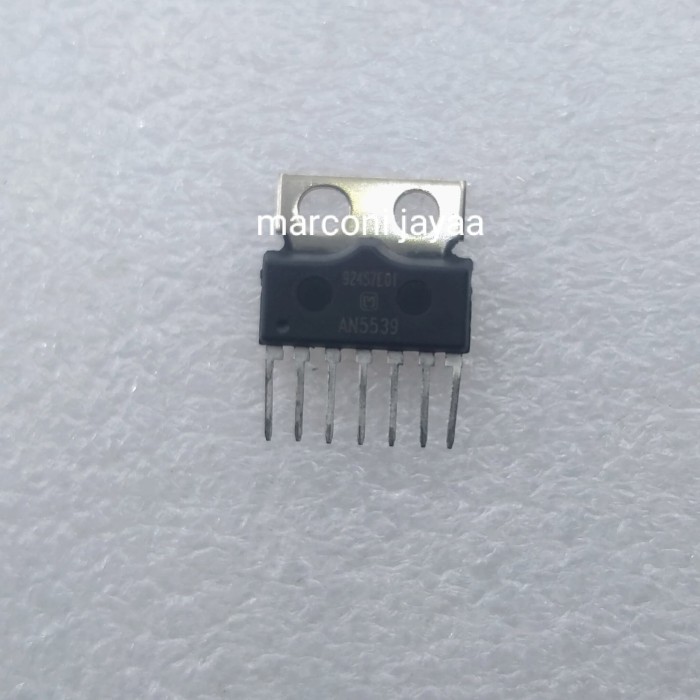 sparepart elektronik ic AN5539 Spare Parts Electro Components