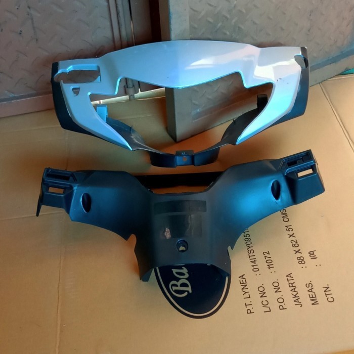 Batok depan belakang Supra x125 lama silver