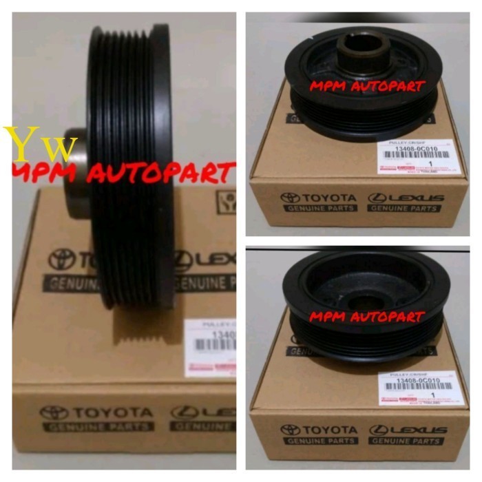 pully kruk as innova bensin pulley crankshaft inova bensin