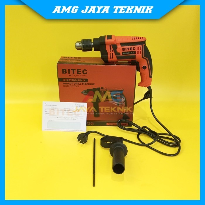 MESIN BOR TEMBOK LISTRIK IDM R1300 / IMPACT DRILL BITEC IDMR1300 -13MM