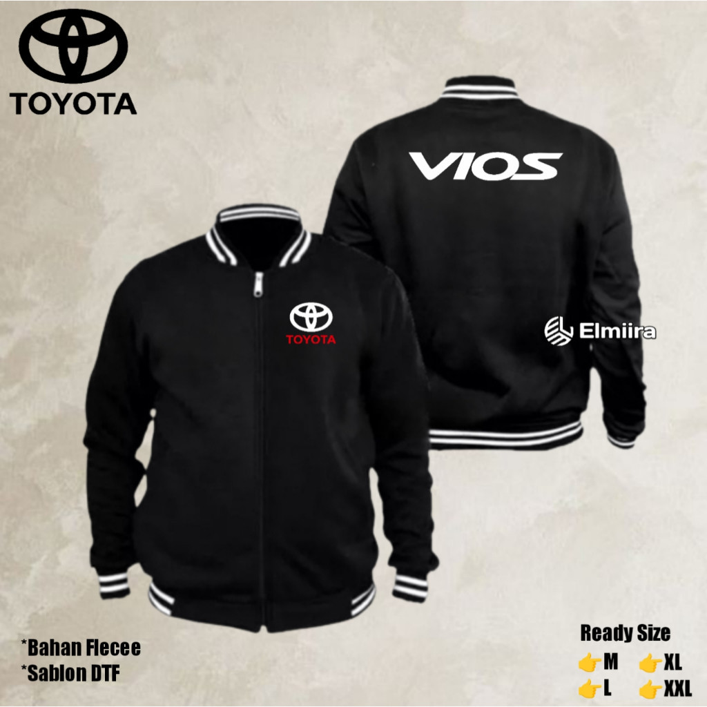Jaket Toyota Vios Varsity Jaket Varsity Custom