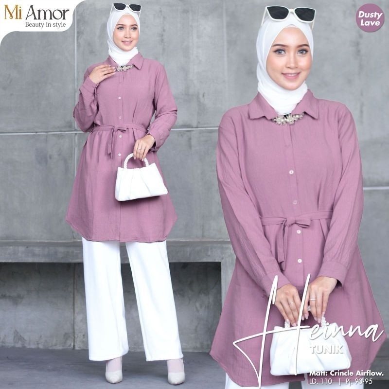 Heinna Tunik Atasan Wanita Original By Mi Amore