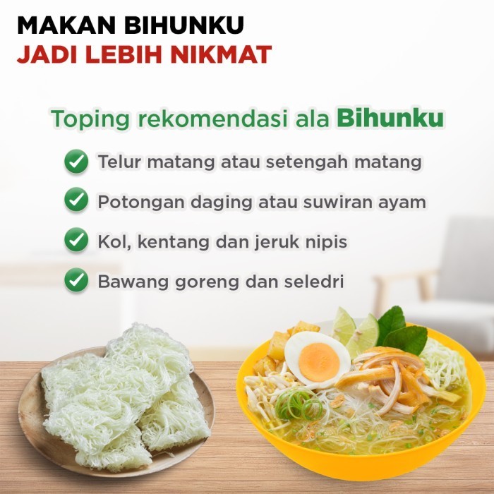 

Bihunku Soto Paket Isi 10