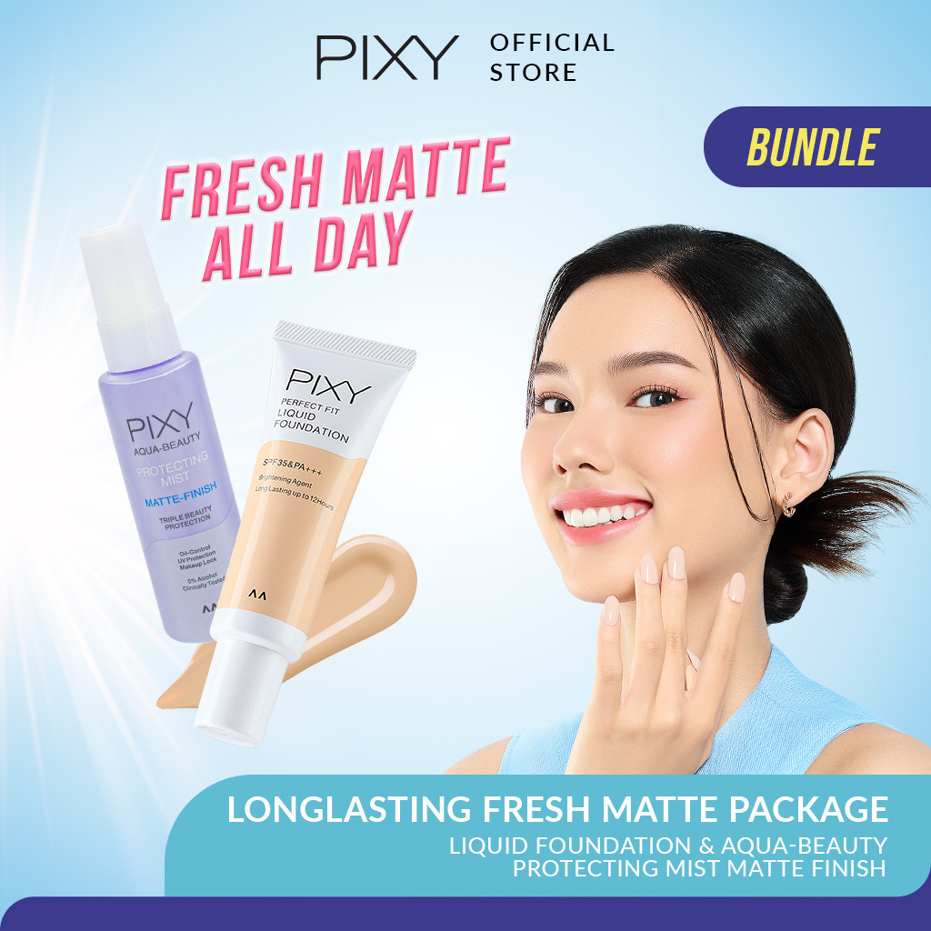 PIXY Longlasting Fresh Matte Package