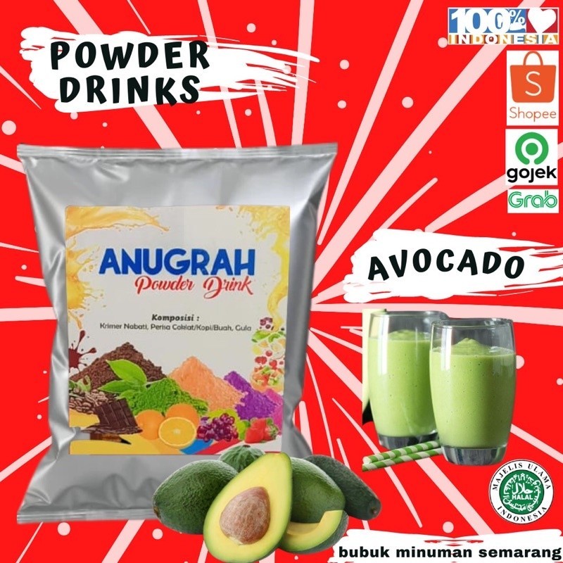

BUBUK AVOCADO reguler 500gr Powder Drink Bubuk Minuman ApokatGratis Ongkir & COD