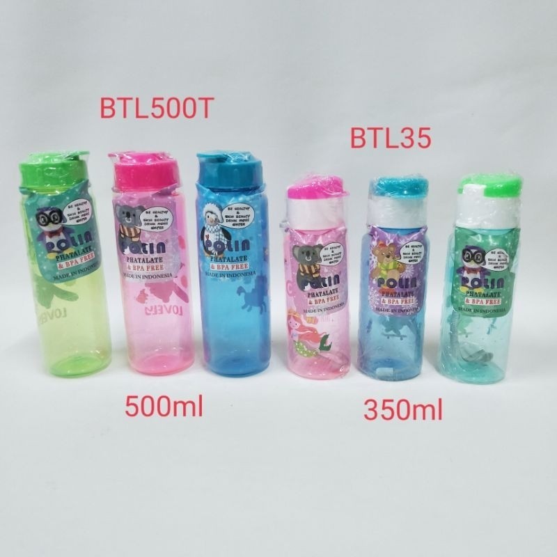 BOTOL AIR MINUM / REGEN BOTTLE / BOTOL SERBAGUNA BTL500T / BTL35