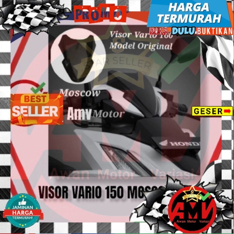 Visor motor / Visor VARIO 160 MOSCOW BLACK