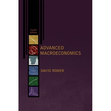 

Advanced Macroeconomics, 4/e David Romer 2012 McGraw-Hill 0073511374