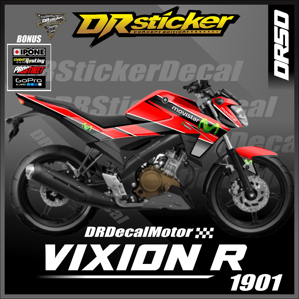 decal vixion r fullbody stiker skotlet motor stiker vixion stiker montor aksesoris vixion