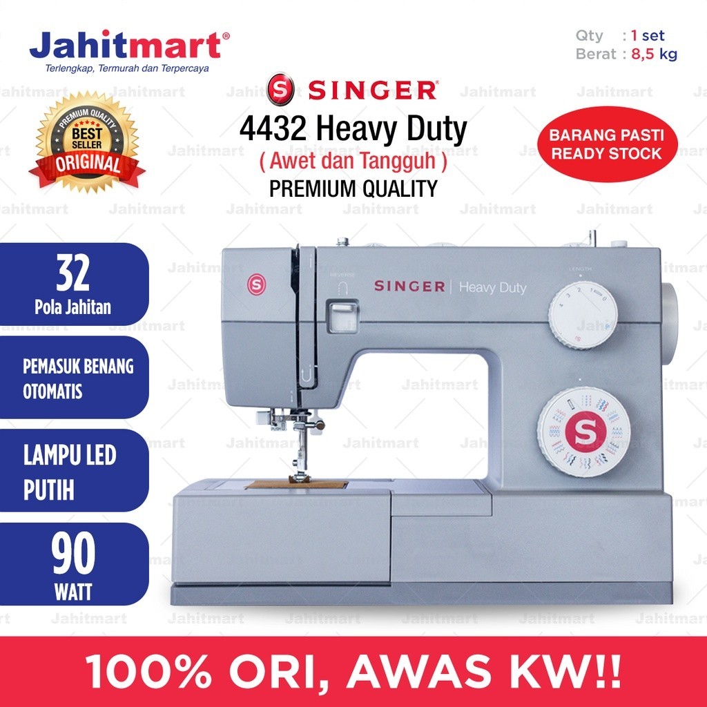 Mesin Jahit SINGER Heavy Duty 4432