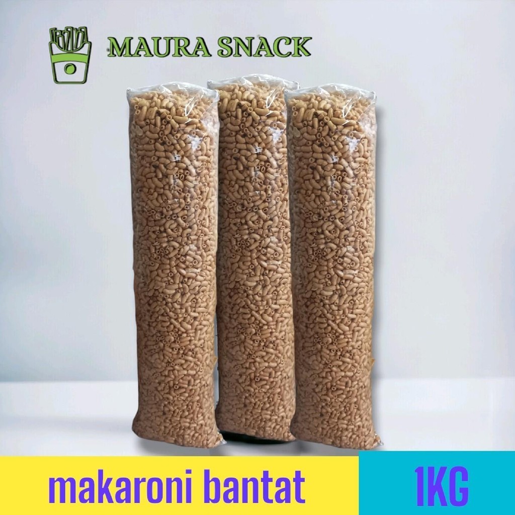 

Makaroni bantat 1KG pedas manis gurih pedas rujak Camilan Merah Food Snack