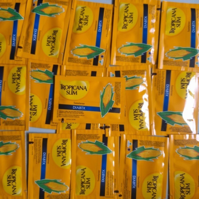 

Tropicana Slim Sweetener Diabtx 150 sachet Gula Pemanis