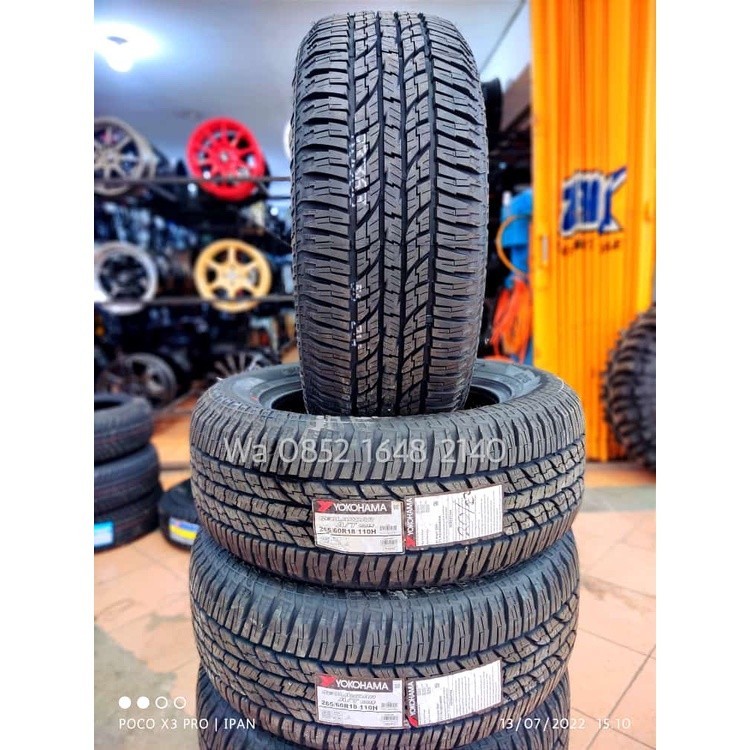 spesial diskon ramadan Ban Mobil 265/60 R18 YOKOHAMA A/T Pajero / Fortuner / Navara / Dll 265 60 rin