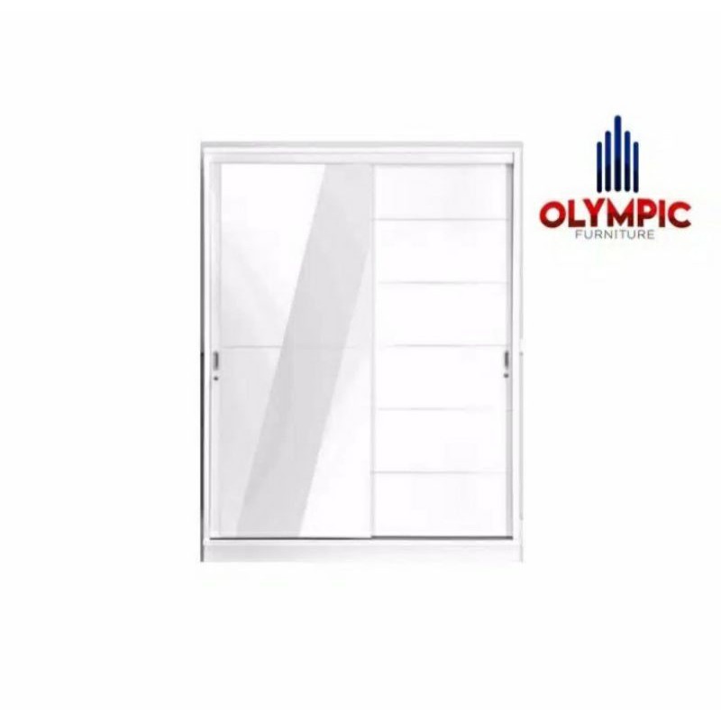 

PROMO SPESIAL Lemari pakaian 2 pintu sliding Olympic WSD Palazio