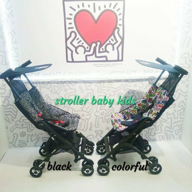 New arrival Stroller Pockit 839 x Keith haring
