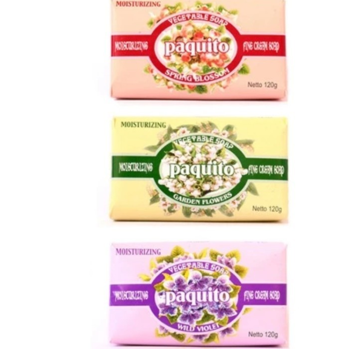 Paquito Vegetable Soap 120gr - Sabun Mandi