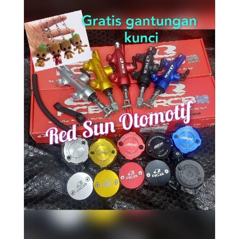 Master Belakang RCB  Tabung Jumbo ARM RCB Mx king New Ninja Vixion CBR Cb R15 R25 Satria Sonic xsr v