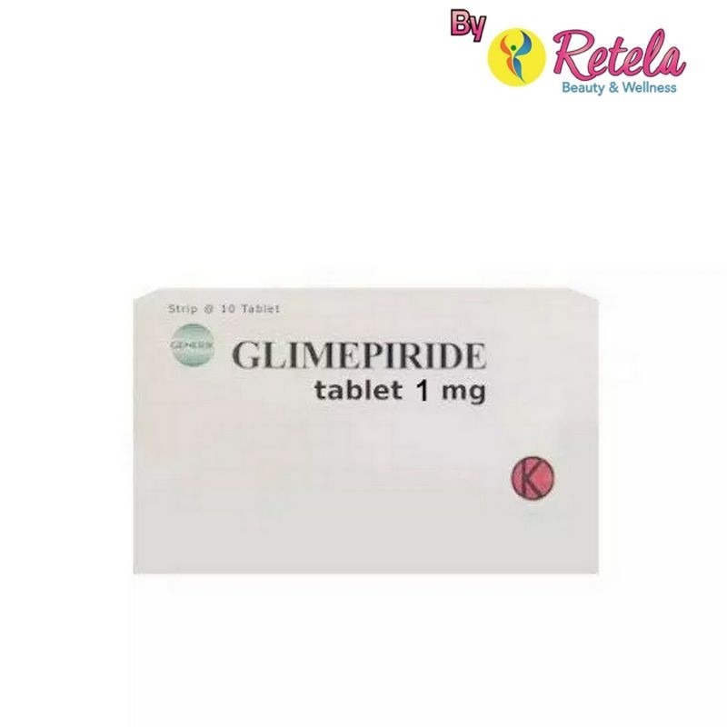 GLIMEPIRIDE 1 MG 1 STRIP 10 TABLET/ DEXA