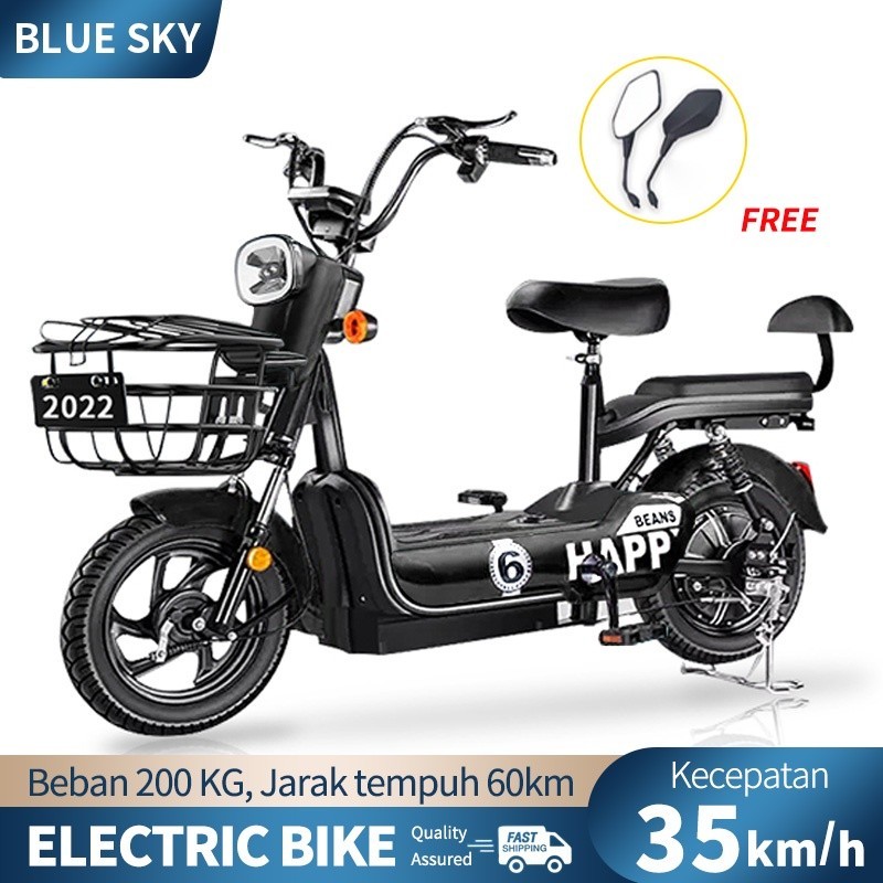 PROMO PUNCAK 12.12 BLUE SKY mobil listrik /sepeda motor listrik /sepeda listrik/ Sepeda Motor Elektrik
