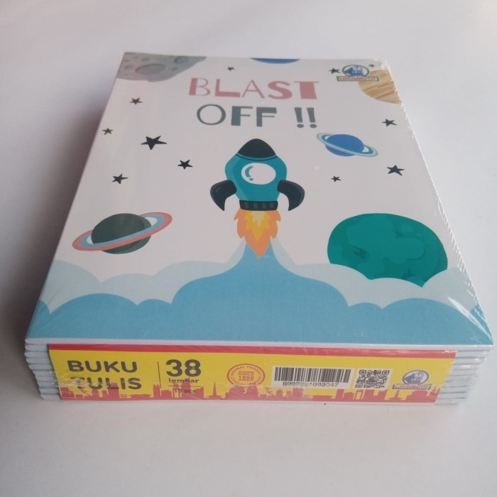 

BUKU TULIS LOKOMOTIF 38 LEMBAR 1 PAK ISI 10 BUKU
