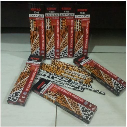 

Kenko Pensil 2B corak Binatang Zoo n` zoo (6388)