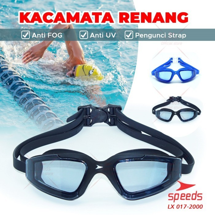 Kacamata renang anak swimming google antifog remaja speeds 017-2000 - TMPT KACAMATA