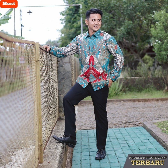 gamis terbaru 2025 simpel elegan Gamis Batik Kombinasi Polos Gamis Batik Wanita Pekalongan - Kemeja 