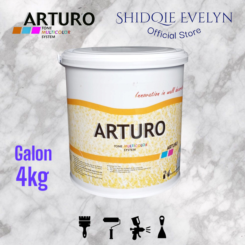 ARTURO Type Granite Galon 4kg G 2314 2315 2316 2317 2318 2319 2320 2321 2322 2323 2324 2325 Cat Text