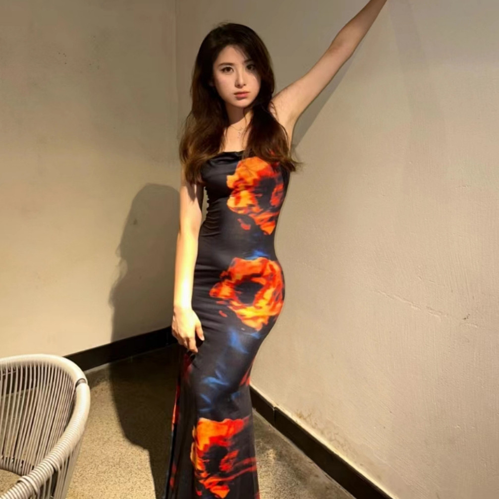 long dress hitam party dress black dress press body sexy lengan korean style midi dress pantai wanit