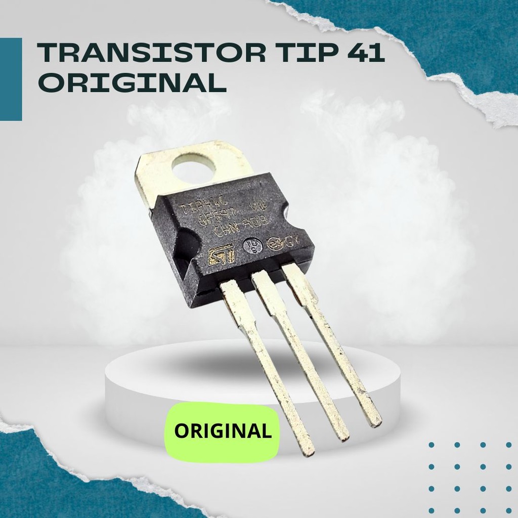TIP41 Transistor – TIP41C Original untuk Perangkat Elektronik