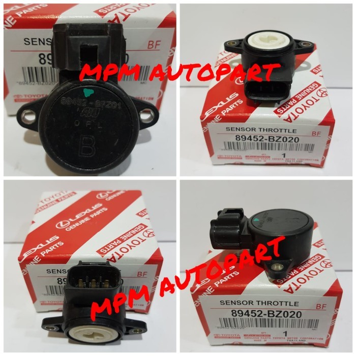PART sensor tps gas trotol body toyota avanza original