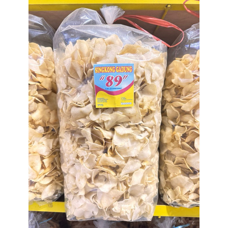 

500gr Keripik Singkong Rasa Gadung(Snack Kemasan Kiloan)