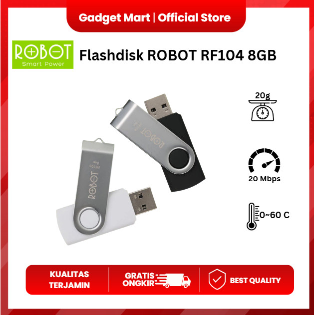 ROBOT Flashdisk RF108 8GB