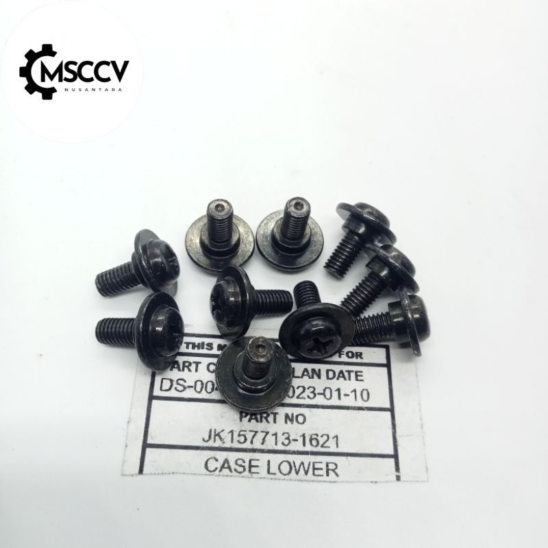 BOLT SCREW PAN M5X12 baut 8 BAUT COVER BODY HONDA